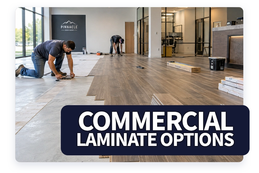 Commercial laminate options