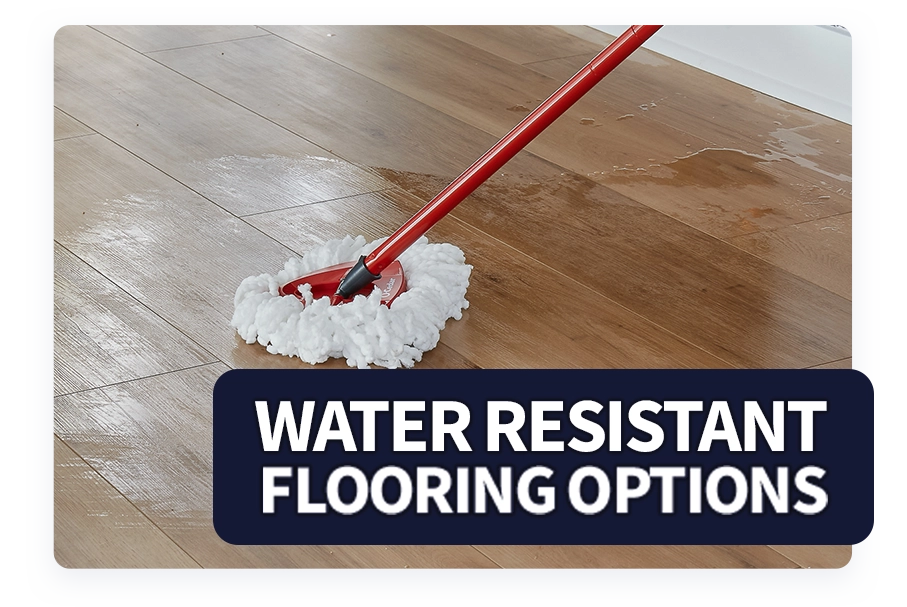Water resistant vinyl options