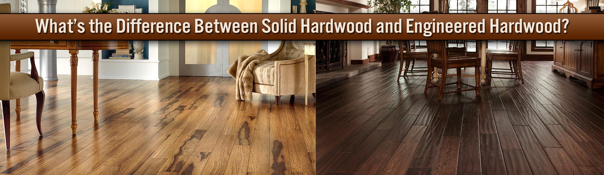 what is the difference between solid hardwood and engineered hardwood