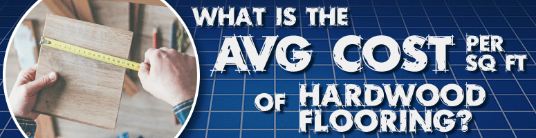 avg cost of hardwood square feet