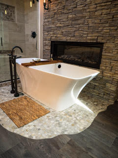 remodeling a bathroom