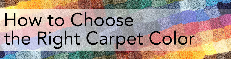 how to pick carpet color for bedroom