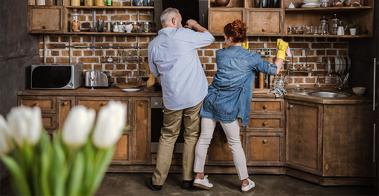 how to clean a house professionally checklist