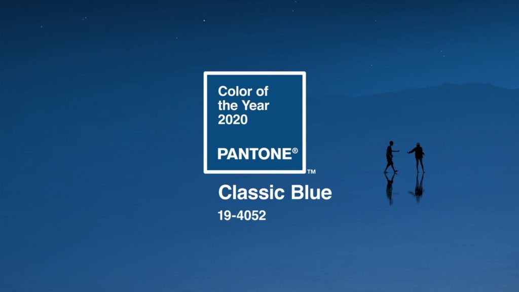 Pantone's color of the year is Classic Blue