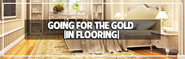 Going for the gold in flooring trends blog banner