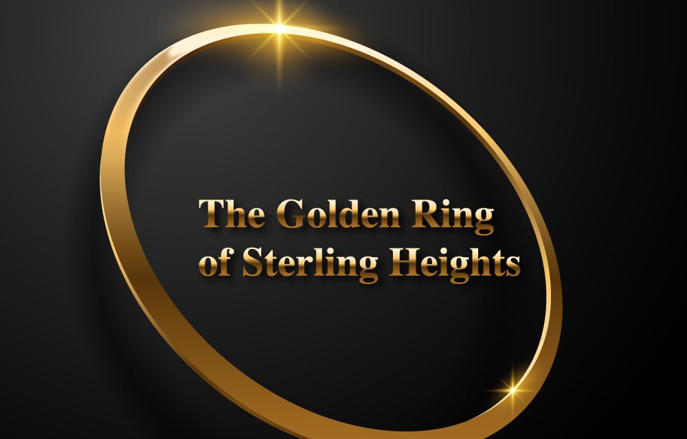 blog banner for the golden ring of sterling heights