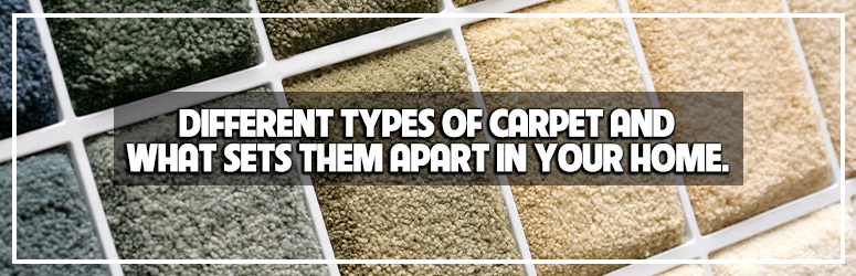 Different Types of Carpet and What Sets Them Apart