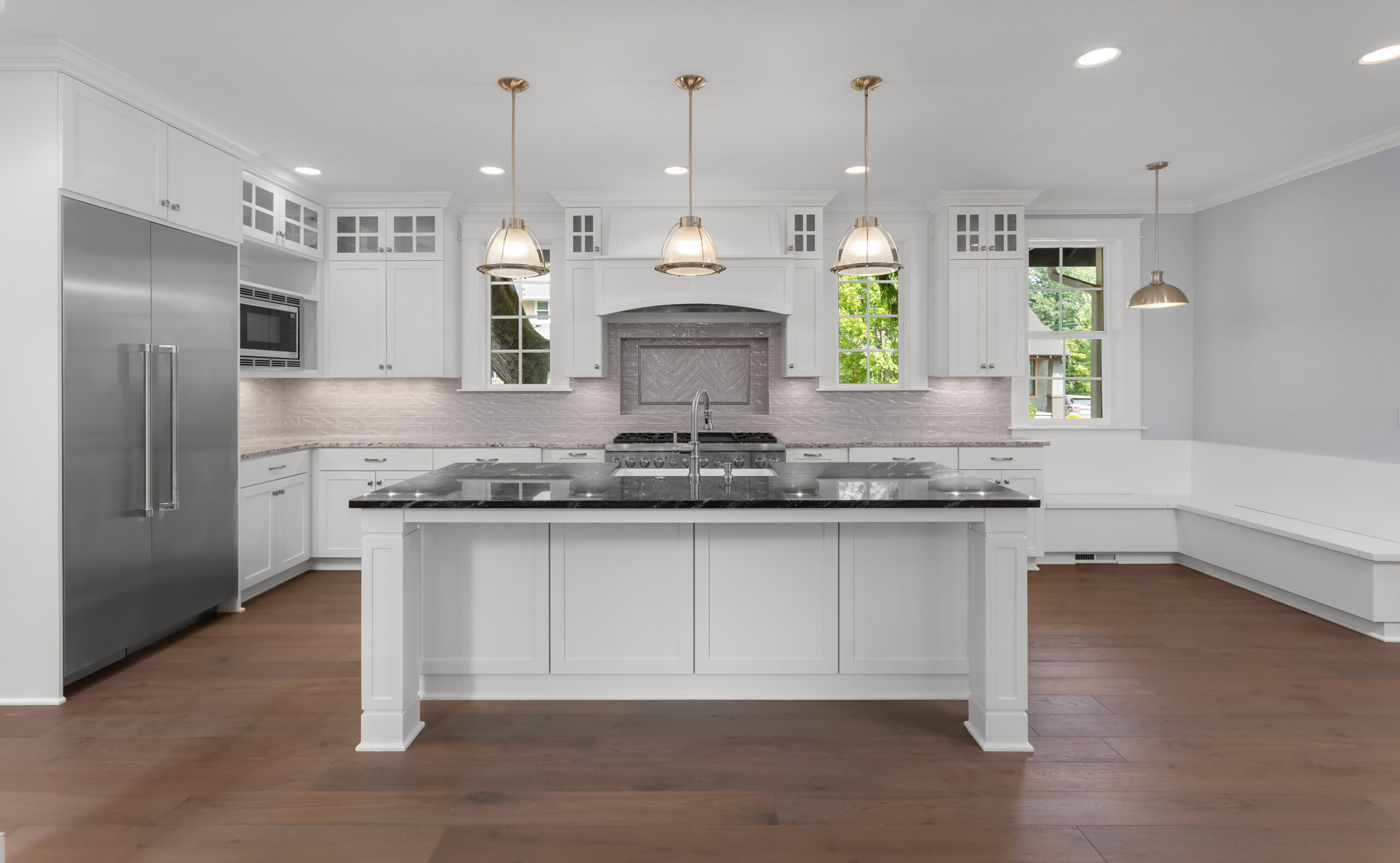 What Floor Goes With White Cabinets