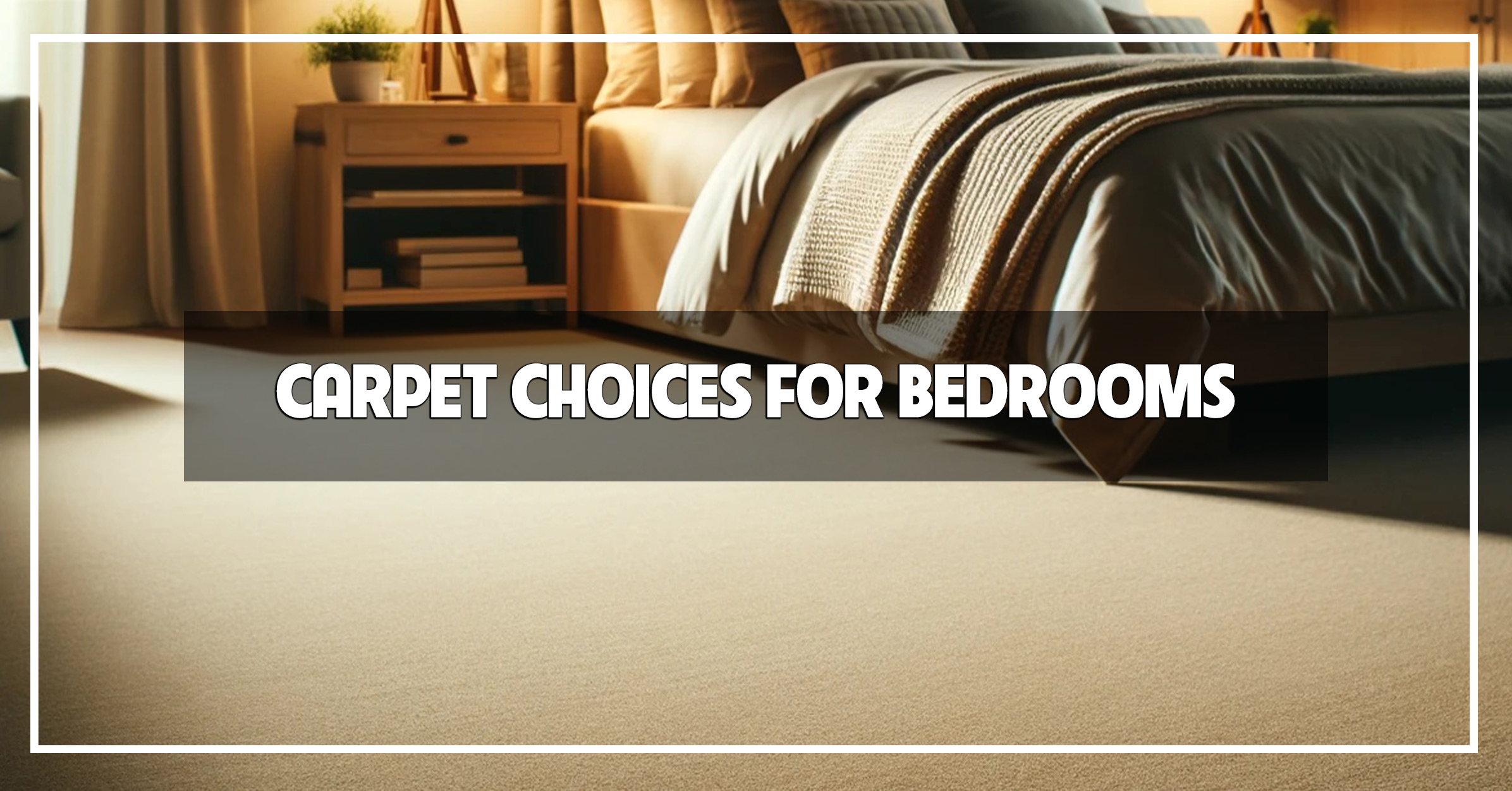 Carpet Choices for Bedrooms A Buyer’s Guide The Carpet Guys