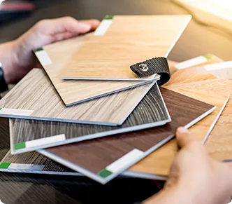 Vinyly Flooring Sample Board